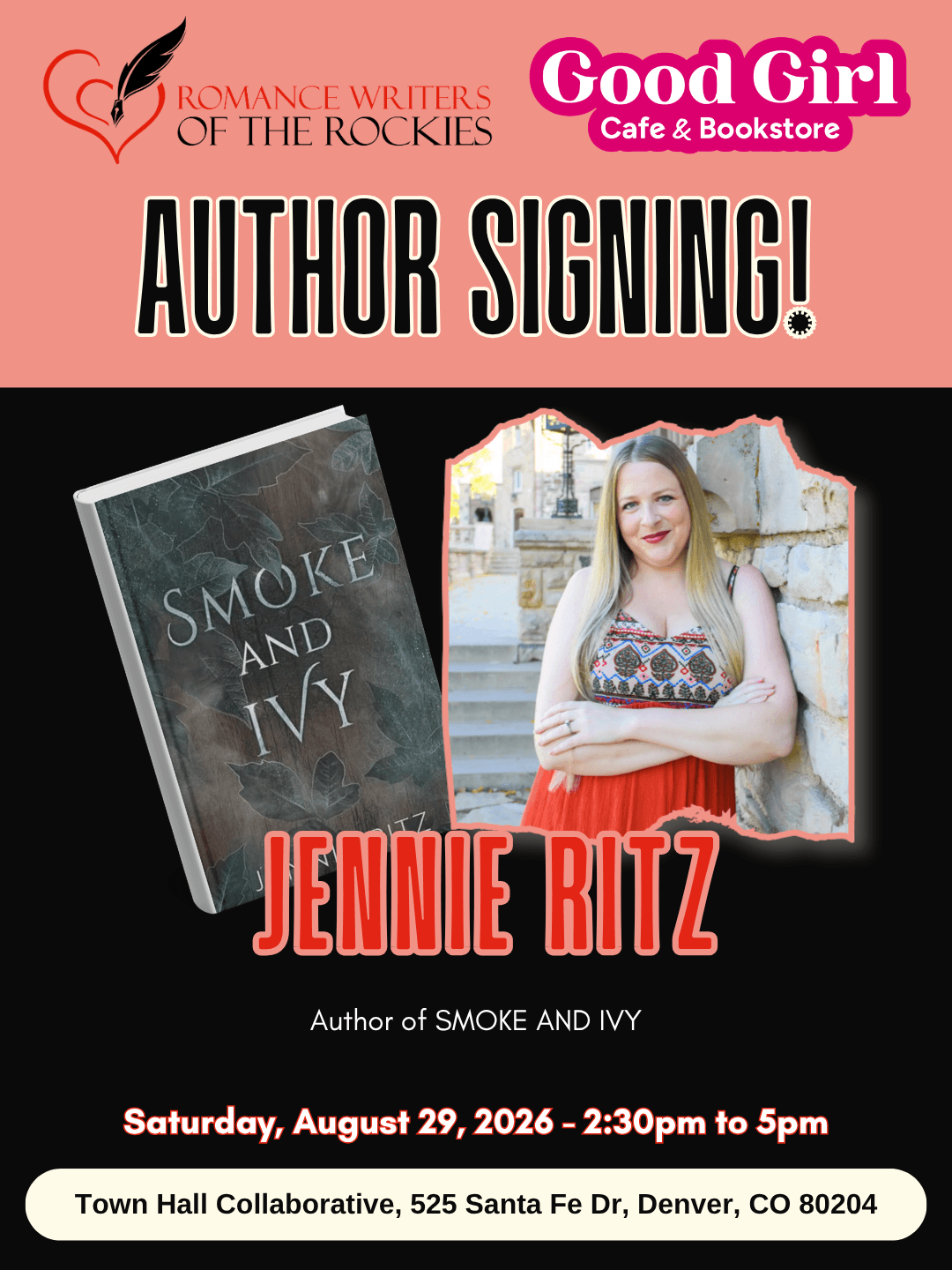 Multiple Author Signing Flyer